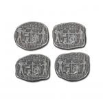 Old World Egyptian God Anubis Jackal 1 oz .999 Fine Silver Relic Bar